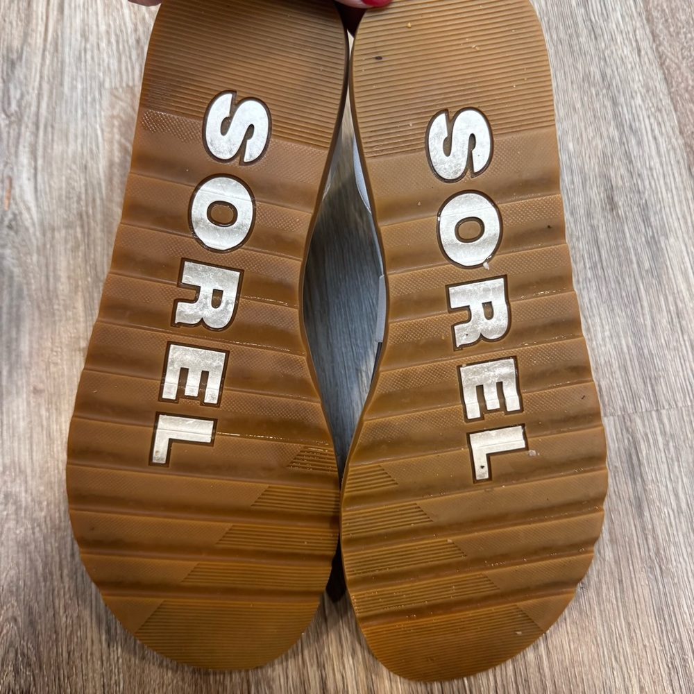 Sorel Ella Crisscrossed Elastic Sandals Size 9 - Picture 4 of 7